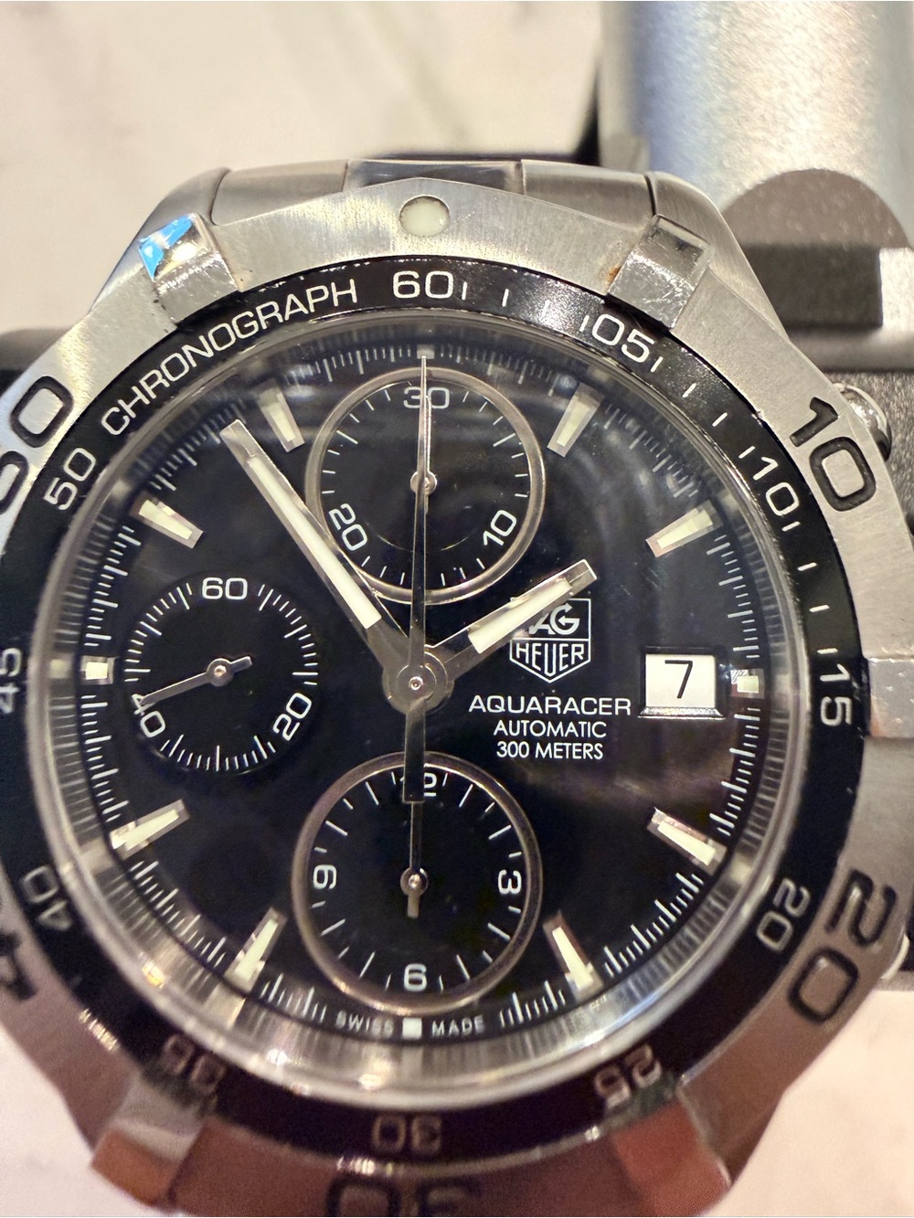 Tag Heuer Aquaracer CAF2110 Calibre 16 Chronograph Box & Booklets Unpolished